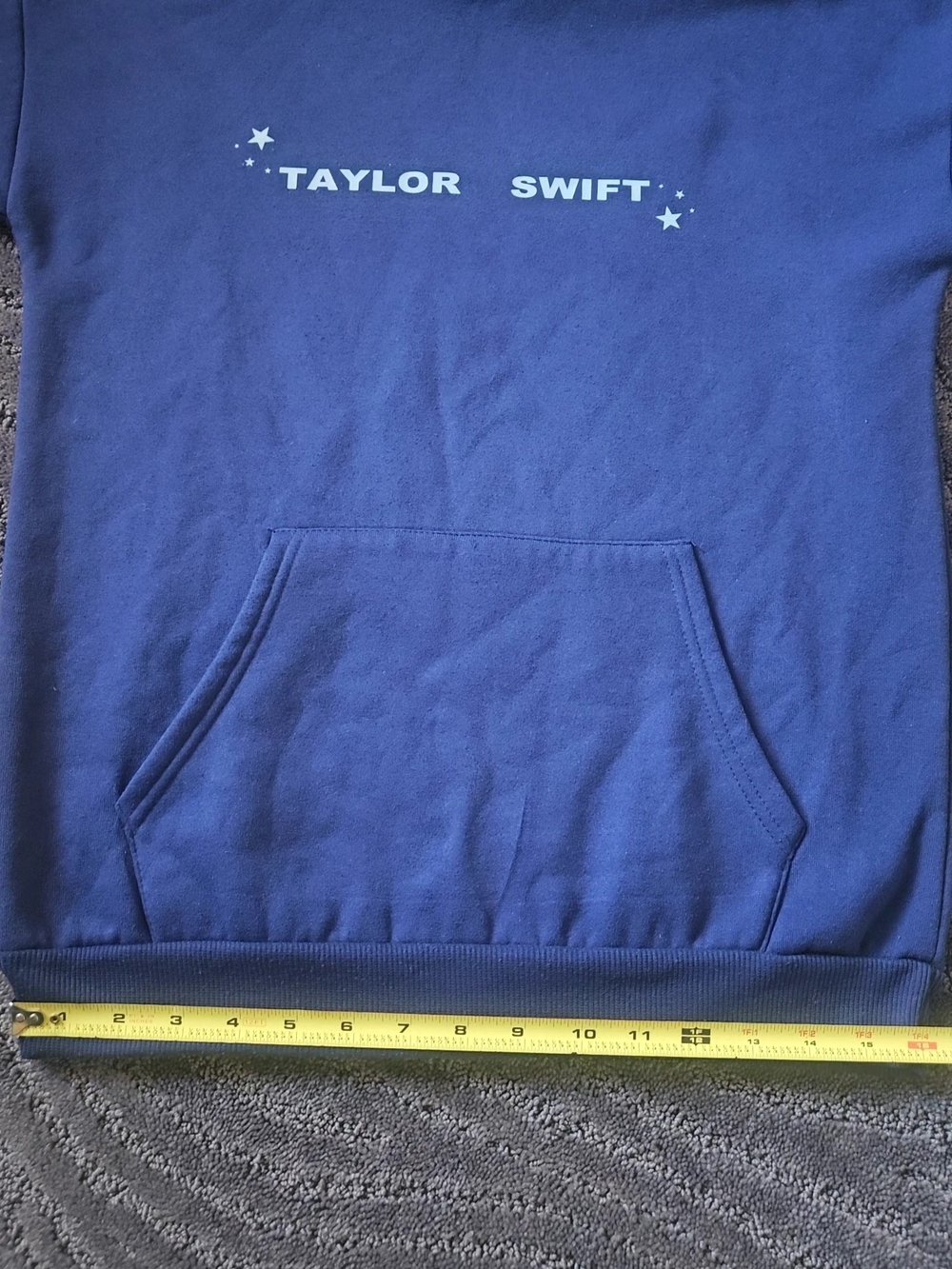 Taylor Swift Navy Blue Logo Hoodie - Picture 14 of 16